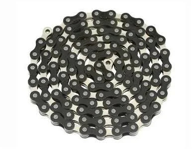 Chain 1/2 X 1/8 X 112L Single Speed Nickel Black