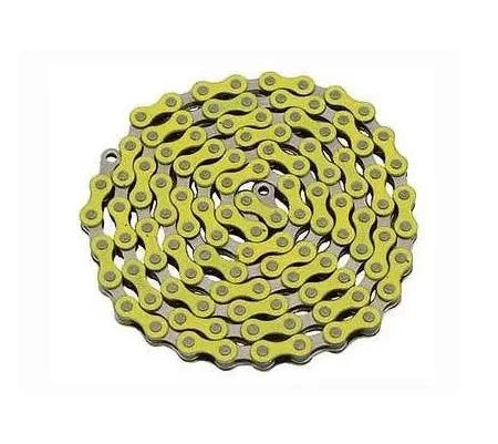 Chain 1/2 X 1/8 X 112L Single Speed Nickel Yellow