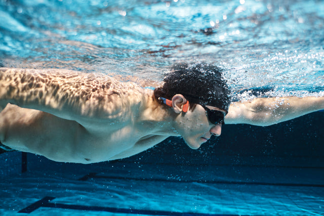 Shokz Openswim Pro Wireless Waterproof Headphones - Grey