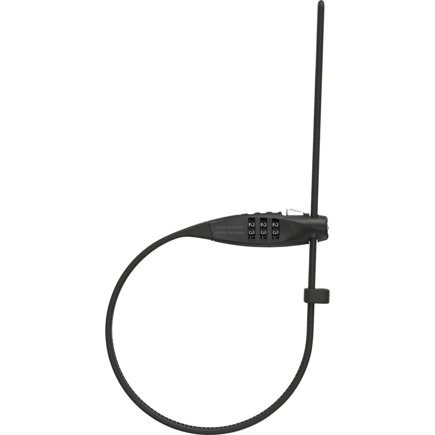 ABUS Combiflex Travelguard Lock Black
