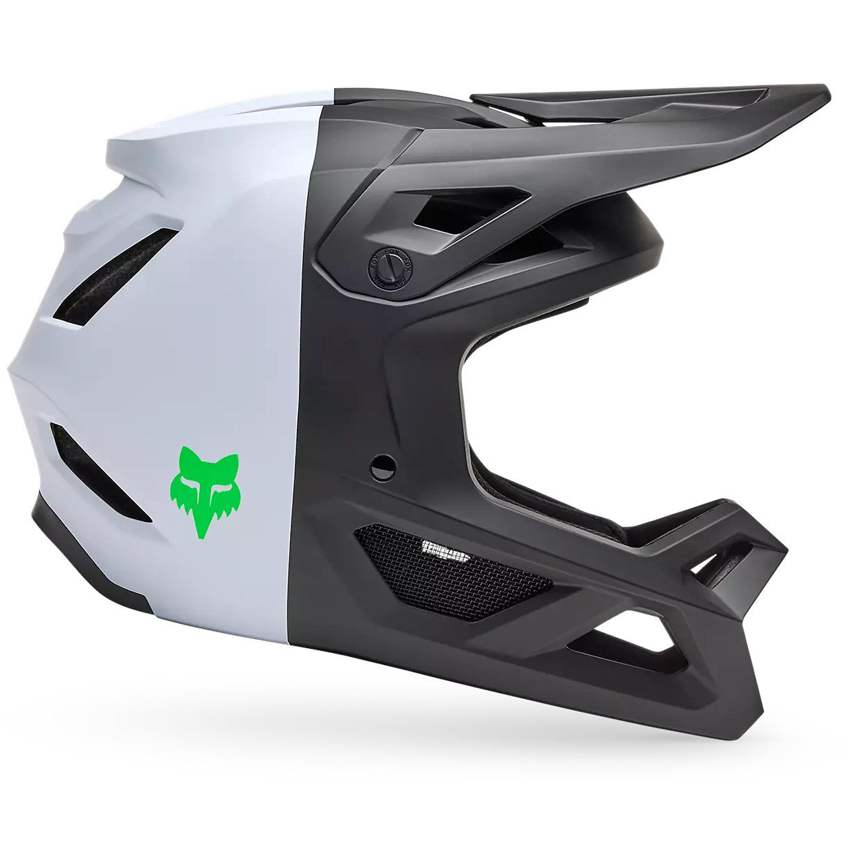 FOX Rampage 5050 AS Black/White Youth Helmet