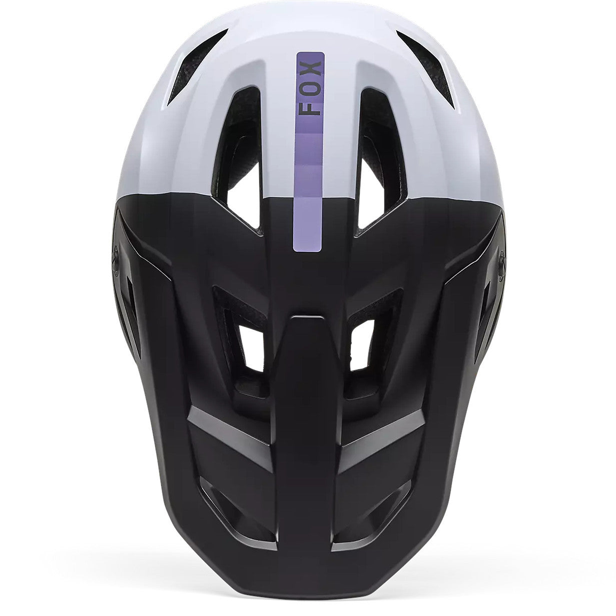 FOX Rampage 5050 AS Black/White Youth Helmet