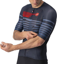 Castelli Climber's 3.0 SL SS Jersey Savile Blue/red
