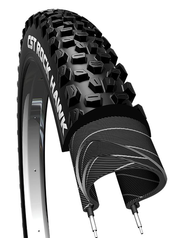 Cst Tyre-rock HAWK-C1844-27.5 X 2.25-BLAC 27.5 X 2.25 Inch