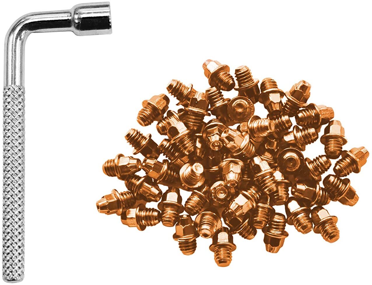 FUNN Street Pedal Pins M4 x 6mm Orange for Mamba/Ripper/Python