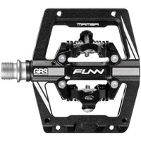 FUNN Mamba S SPD Two Side Clip MTB Pedals Black