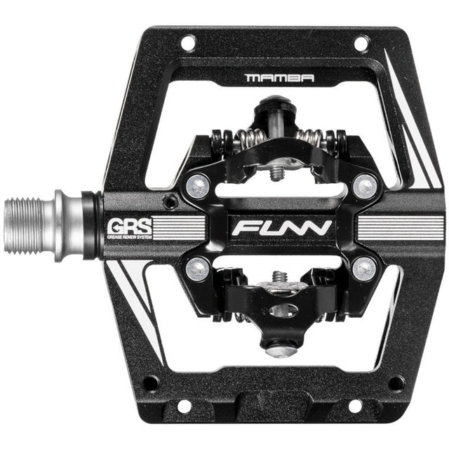 FUNN Mamba S SPD Two Side Clip MTB Pedals Black