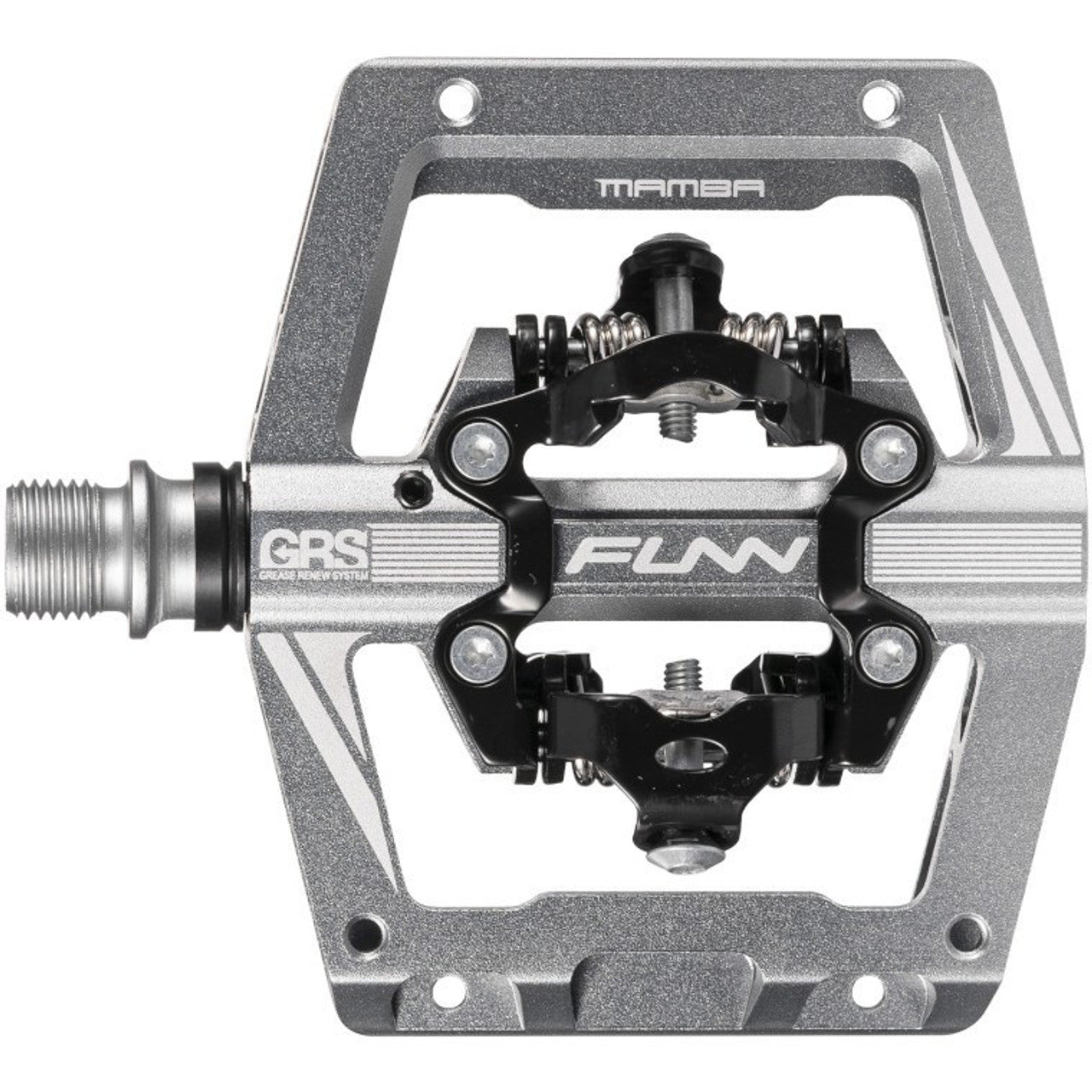 Funn Mamba S Pedal Two Sided Grey