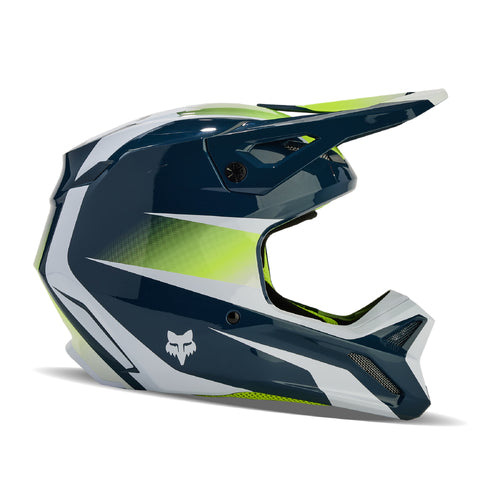 Fox V1 Flora Helmet, Dark Indigo
