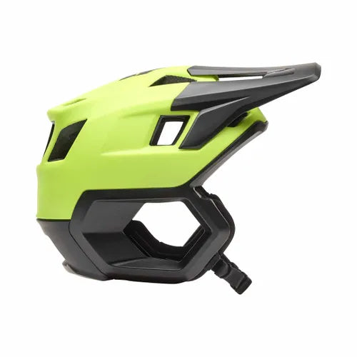 Fox Dropframe Helmet, Flourecent Yellow