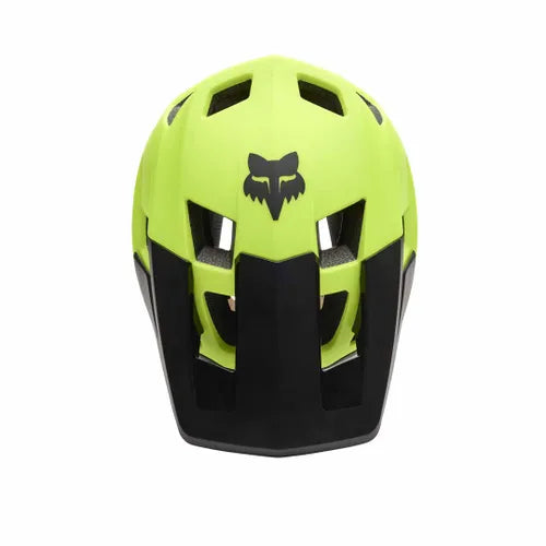 Fox Dropframe Helmet, Flourecent Yellow