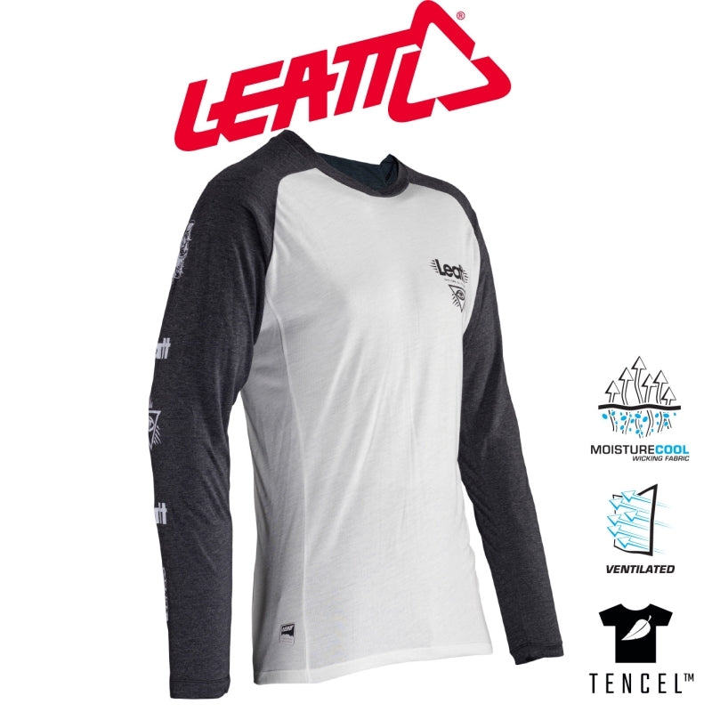 Leatt Jersey Mtb Gravity 2.0 White