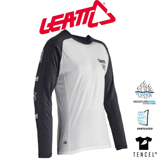 Leatt Jersey Mtb Gravity 2.0 White