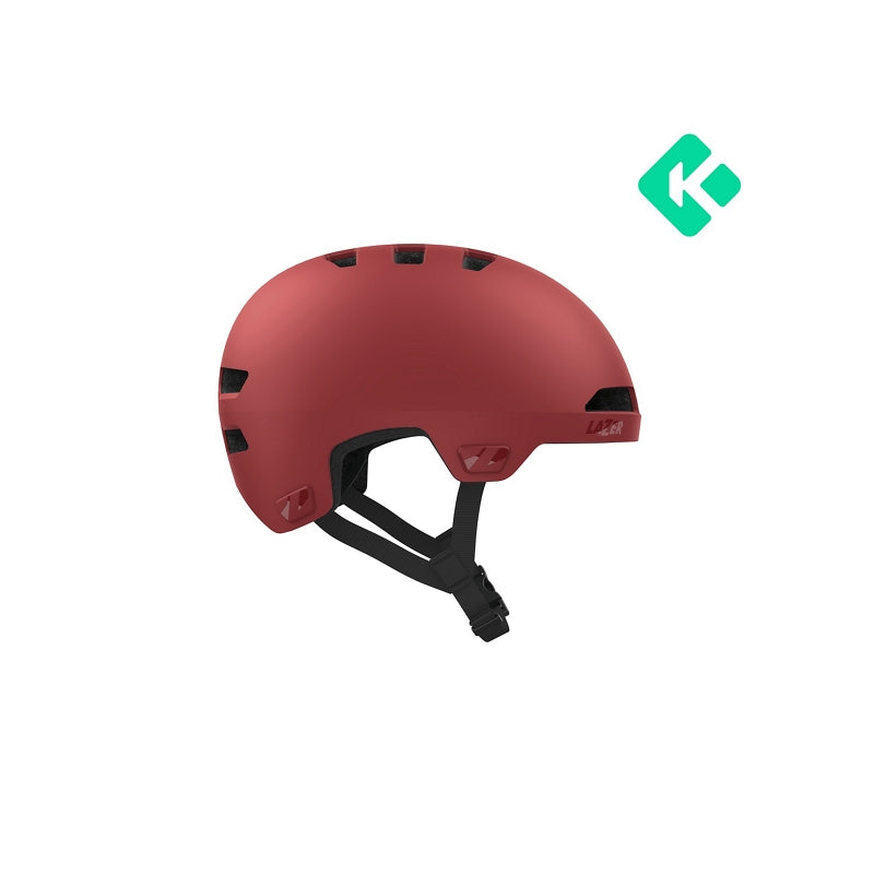 Lazer Maze Jr KinetiCore Matte Ruby Red Helmet 50-56cm