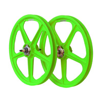 Skyway Tuff II 5 Spoke Silver Rivet 20 Inch Wheelset