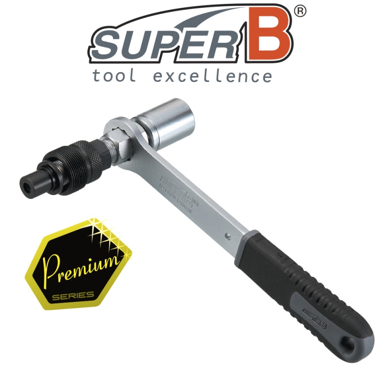 Super B Superb Cotterless Crank Tool Universal With Handle
