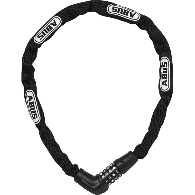 Abus Steel-o-chain Combo 5805 - 75CM X 5MM Black - No Brkt