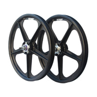 Skyway Tuff II 5 Spoke Silver Rivet 20 Inch Wheelset