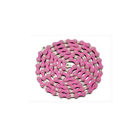 Chain 1/2 X 1/8 X 112L Single Speed Nickel Pink