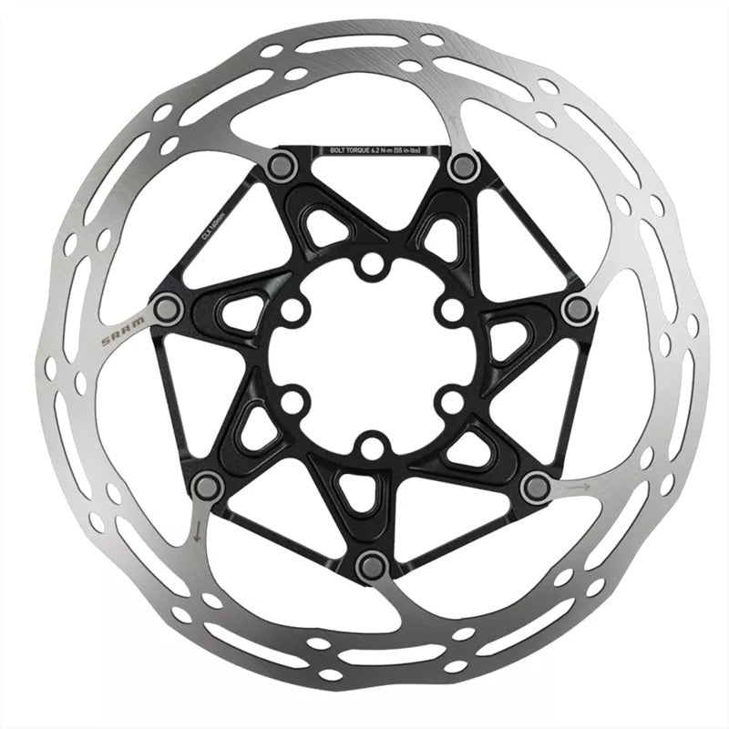 Sram Rotor Centerline 2 Piece 140MM Black (includes Steel Rotor B