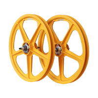 Skyway Tuff II 5 Spoke Silver Rivet 20 Inch Wheelset