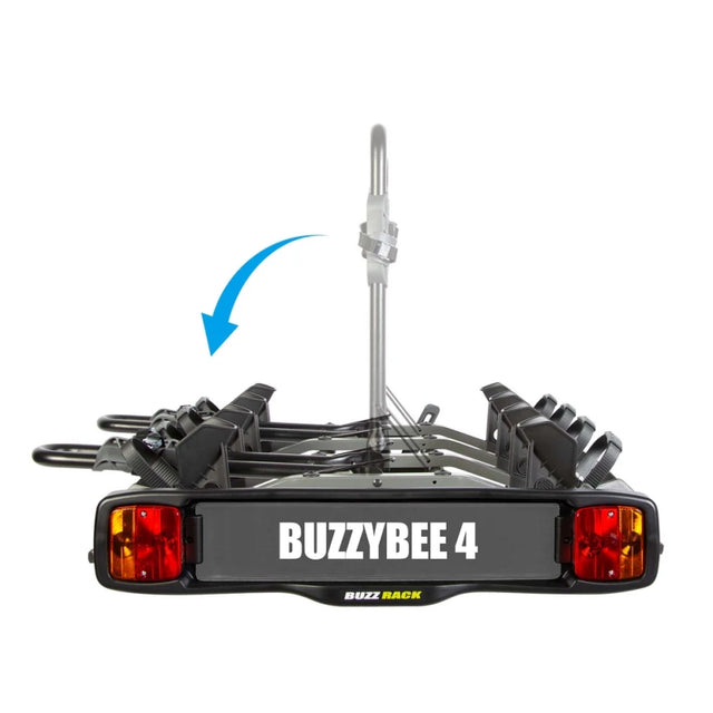 Buzzrack Buzzybee 4 Tow Ball 4 Bike Platform Rack