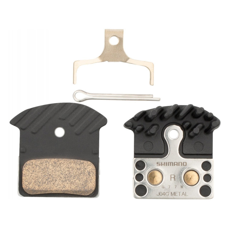 Shimano J04C Disc Pads With Cooling Fins