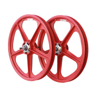 Skyway Tuff II 5 Spoke Silver Rivet 20 Inch Wheelset
