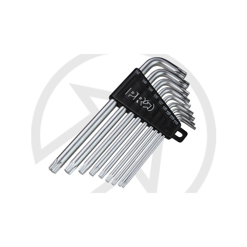 Pro Torx Key Set T10/T15/T20/T25/T30/T40/T45/ T50