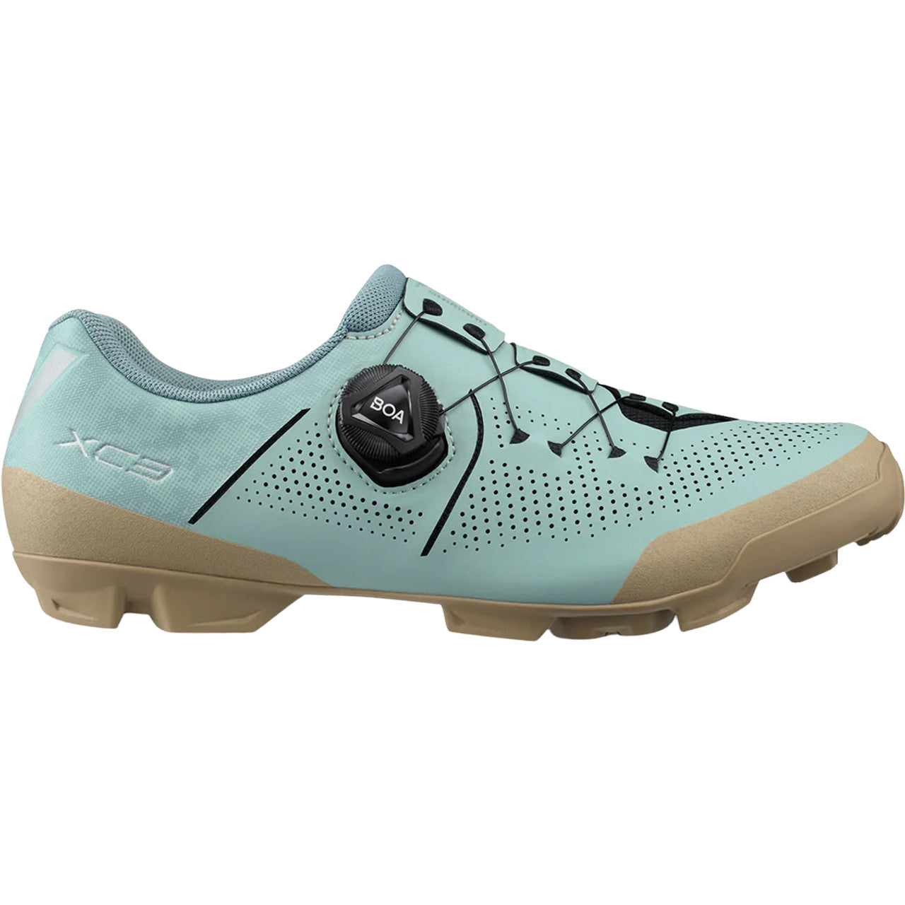 Shimano SH-XC302 Spd Shoes Surf Blue