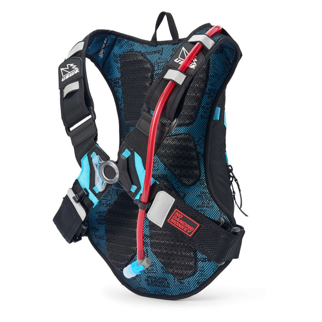 USWE Hydro 8L Black/Horizon Blue MTB Hydration Pack