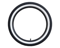 DRS BMX  Tyre-arrow FS-20 X 2.25-BLACK/WHITE Wal 20 X 2.25 Inch Black/white Wall