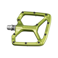 Funn Python V2 Flat Pedals Green