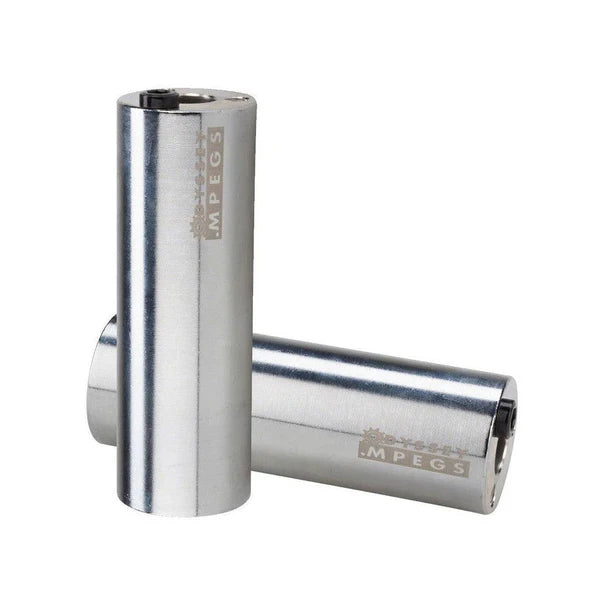 Odyssey Mpeg Axle Pegs 10/14MM Chromo 4 Inch - 102 X 35 MM