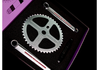 Redline Crank Set-vintage-flight 401 PINCHLESS-180MM-CH 180 MM SP:19 MM