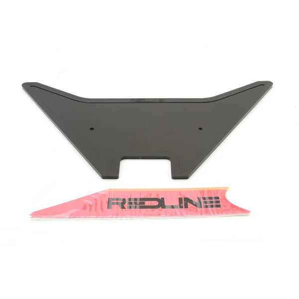 Redline Number Plate-rbk Forklifter-blac