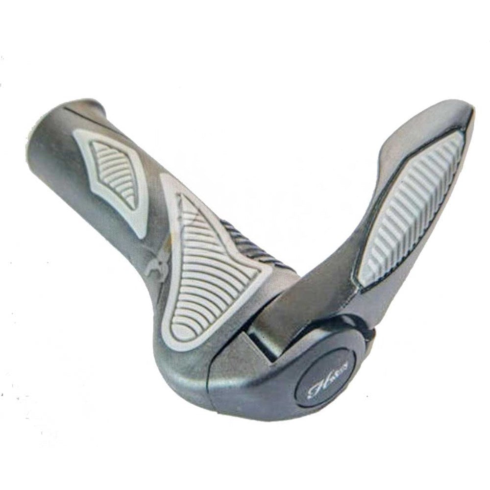 Hafny Ergonomic Grips With Adjustable 134MM Length With Bar End