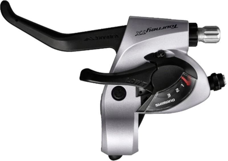 Shimano Tourney TX ST-TX800 EZ-Fire 8sp Shift/Brake Lever Set Silver