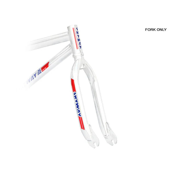 Skyway Fork-ta 20 Replica-whit S/T:1 Inch AX:3/8 Inch WH:20 Inch
