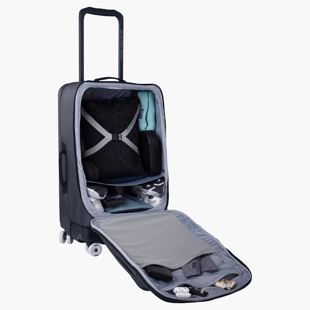 Evoc 4-WHEEL Trolley 100 Carbon Grey